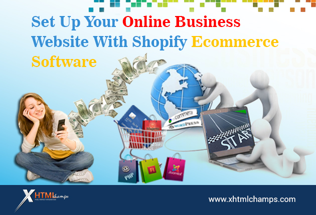 PSD to Shopify, Online business website design