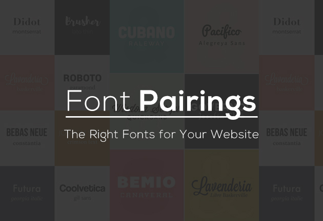 Font Pairings