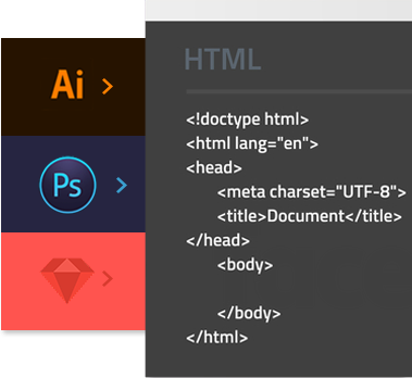 PSD to HTML